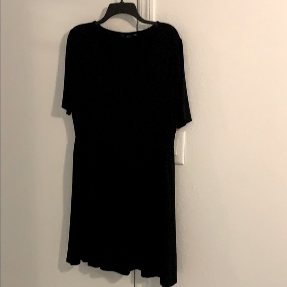 Famous brand knit pull on dress XL